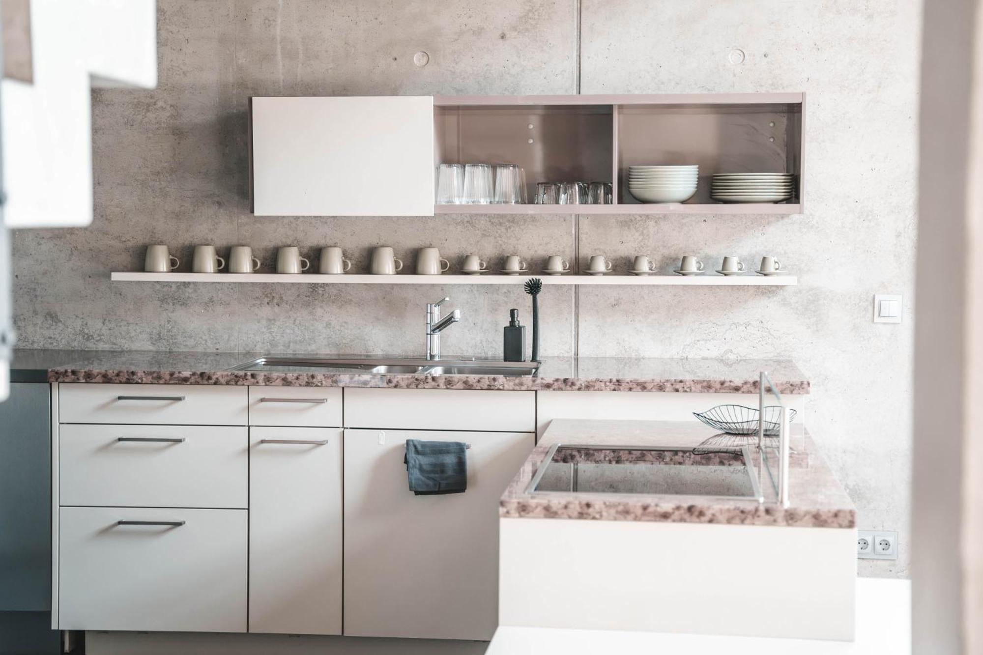 Sunset Club - Loft - 155 M2 Sichtbeton - Zentral Apartman Memmingen Kültér fotó